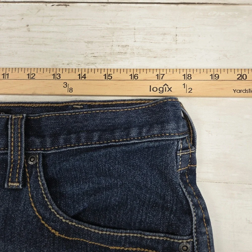 Ariat Rebar M4 Relaxed Bootcut Jeans Mens 34x32 Dark Wash Workwear Denim Pants